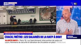 Toxicomanes dans les métros: il faut mener "une politique de prévention et non de répression" demande un délégué RATP