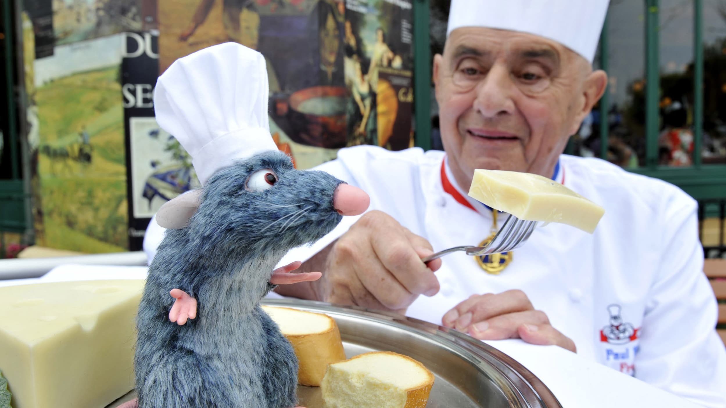 Rémy et Paul Bocuse en 2014 Rémy et Paul Bocuse en 2014