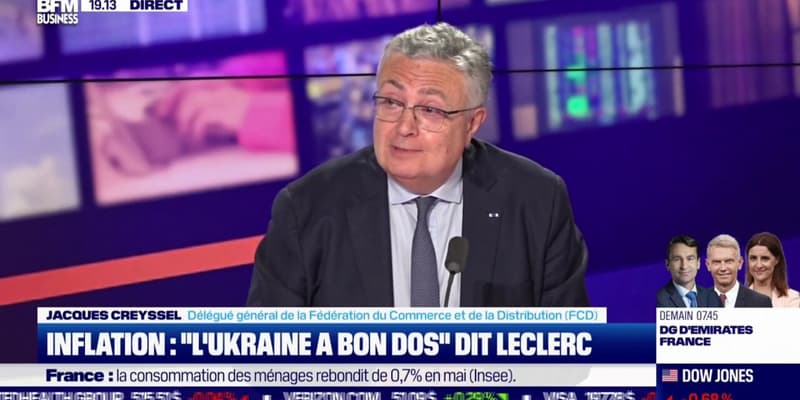 Jacques Creyssel dénonce "l'absence de transparence des fournisseurs" sur les prix