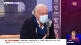 Jean-François Delfraissy sur la 5ème vague: "Sur l'hospitalisation, on n'est pas au pic avec 1800 lits occupés en soins intensifs"