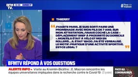 Je faisais du roller, mon fils du vélo et j'ai été verbalisé. Est-ce légal? BFMTV répond à vos questions 