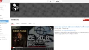Dieudonné réunit près de 250.000 abonnbés sur l'une de ses deux chaînes YouTube.
