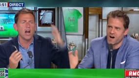 Daniel Riolo et Jérôme Rothen détournent le chant du RB Salzbourg dans l'After Foot