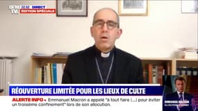 Messes limitées à 30 personnes: Monseigneur Matthieu Rougé, évêque de Nanterre, dénonce une décision "contradictoire" et "grotesque"