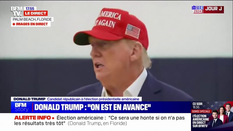 Élections américaines: Donald Trump pense que ce sera 