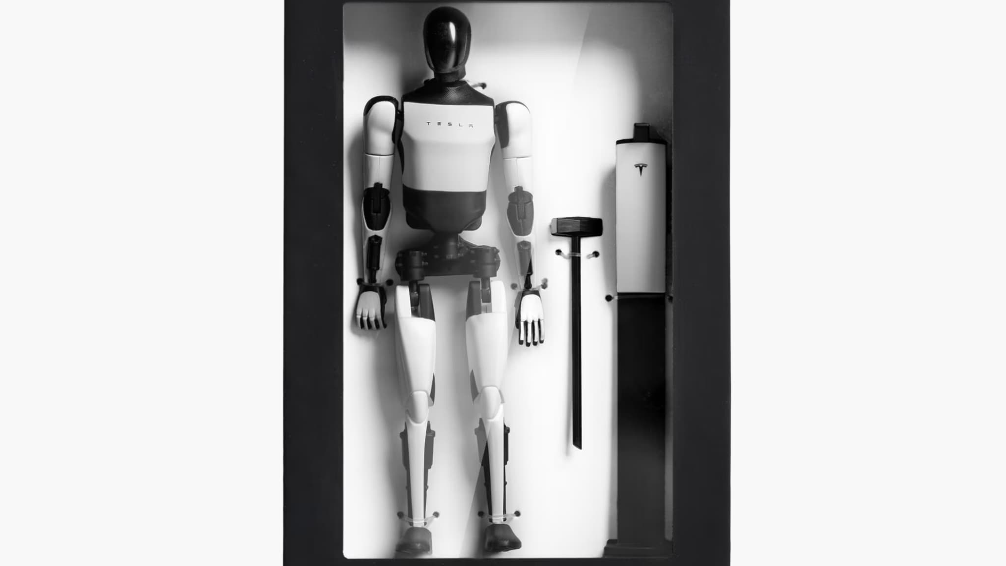 La version miniature du robot Optimus de Tesla
