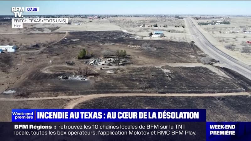 Incendie au Texas: plus de 500.000 hectares sont déjà partis en fumée