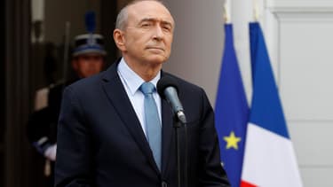 Gérard Collomb a condamné "l'attaque" d'un camion de télévision.