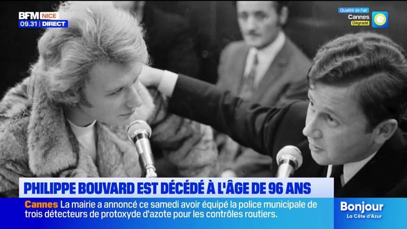 Philippe Bouvard est décédé à l'âge de 96 ans à son domicile cannois