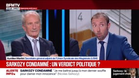 Condamnation de Nicolas Sarkozy: "Ce qui me heurte, c'est qu'on mette en cause l'institution judiciaire", dénonce Aurélien Martini, secrétaire général adjoint de l'Union Syndicale des Magistrats