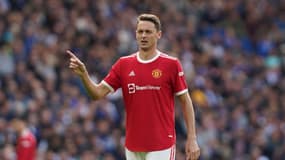 Nemanja Matic avec Manchester United, le 7 mai 2022