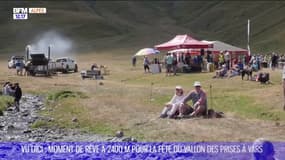 VU DICI : Moment de rêve à 2400m pour la fête du Vallon des Prises à Vars