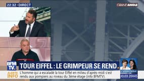 Tour Eiffel: le grimpeur se rend (2/2)