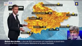 Météo Côte d'Azur: un soleil généreux ce vendredi, 14°C à Nice