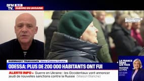 Guerre en Ukraine: "Plus de 200.000 habitants" ont quitté Odessa, selon le maire de la ville