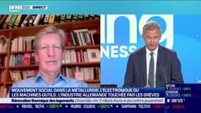 Frank Baasner (Institut Franco-Allemand de Ludwigsburg) : L'électronique ou les machines-outils, l'industrie allemande touchée par les grèves - 01/11