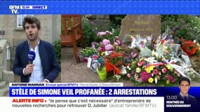 Stèle de Simone Veil profanée à Perros-Guirec: deux hommes placés en garde à vue