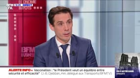 Vaccination : "On ne fait pas le bilan d'une politique vaccinale, six jours après son lancement", Jean-Baptiste Djebbari - 03/01