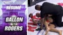 Résumé Bellator Paris : La soumission de Rogers sur Gallon se termine en "no-contest"