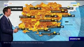 Météo Var: journée ensoleillée avec quelques nuages localement