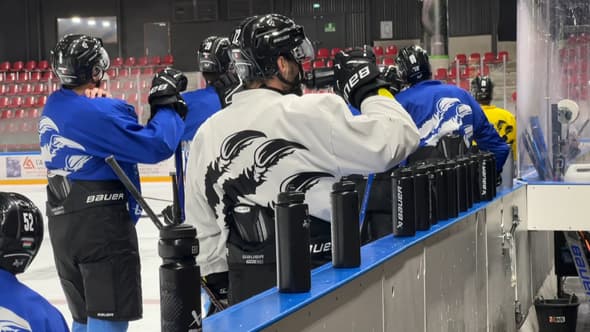 Les joueurs des Rapaces de Gap (Hautes-Alpes) lors d'un entraînement en septembre 2024. (Photo d'illustration)