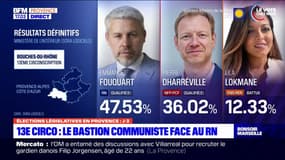 Législatives: le RN en tête dans la 13e circonscription des Bouches-du-Rhône, dans un bastion communiste