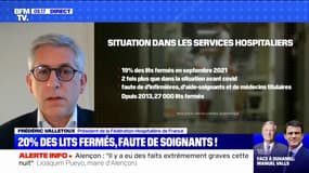 Le président de la Fédération hospitalière de France alerte sur "la démotivation" des soignants "face à un hôpital qui va de crise en crise"
