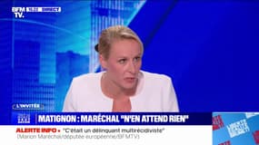 Marion Maréchal: "Je n'attends rien de la nomination d'un nouveau Premier ministre"