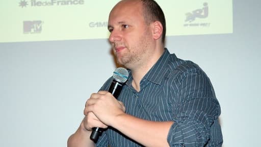 Le créateur de jeu vidéo David Cage, au festival du jeu vidéo de Paris en 2008.
