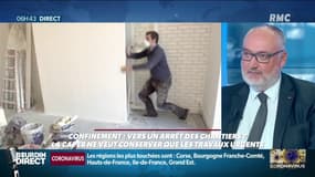 Confinement: "Les artisans peuvent toujours intervenir chez les particuliers sous certaines conditions"