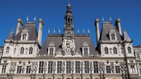 Illustration - L'hôtel de ville de Paris.