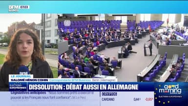 Dissolution: débat aussi en Allemagne