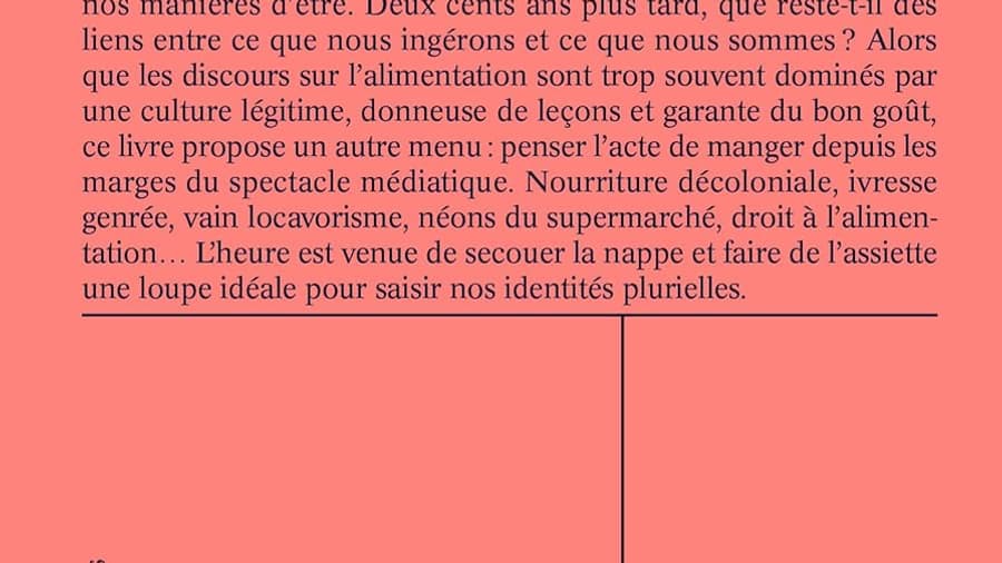 "Passer à table", d'Emilie Laystary (Divergences). "Passer à table", d'Emilie Laystary (Divergences).
