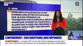 Vos questions, nos réponses : refus de délivrer l’attestation pour les transports et d’accorder le télétravail pour personne à risque