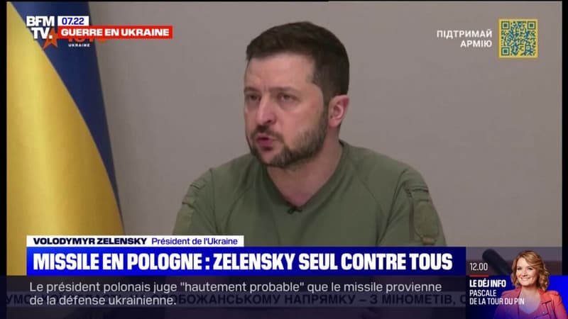 Missile tombé en Pologne: pourquoi Zelensky maintient ses accusations ?