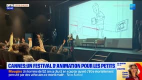 Cannes: des enfants découvrent l'art du court-métrage lors d'un festival d'animation