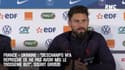 France - Ukraine : "Deschamps m’a reproché de ne pas avoir mis le troisième", sourit Giroud