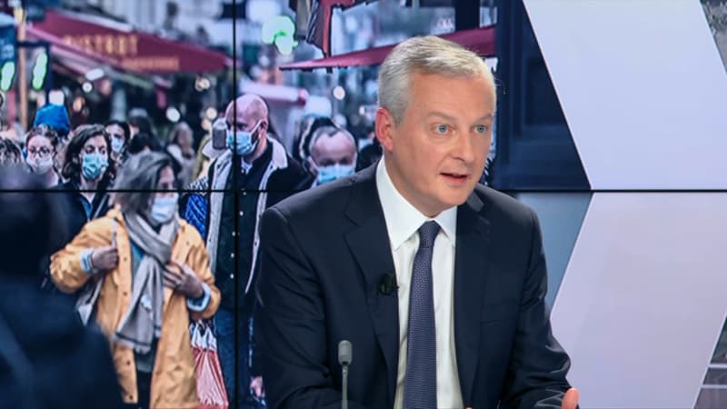 Bruno Le Maire, ministre de l'Economie, des Finances et de la Relance