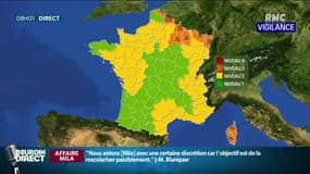 Alerte météo: 8 départements en vigilance orange