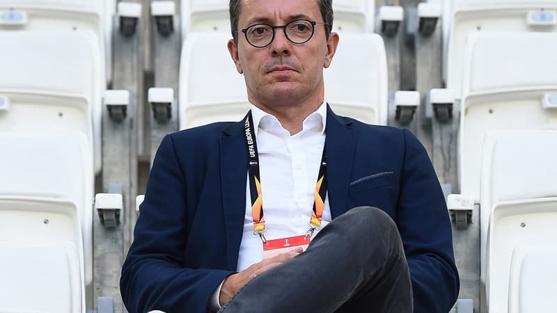 Jacques-Henri Eyraud, le président de l'OM