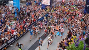 Le départ de l'UTMB à Chamonix (illustration)