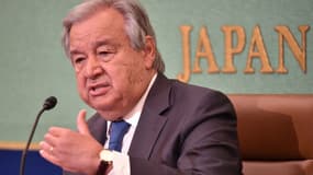 Antonio Guterres à Tokyo, le 8 août 2022.