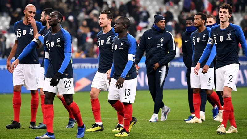 Classement Fifa: les Bleus toujours derrière la Belgique
