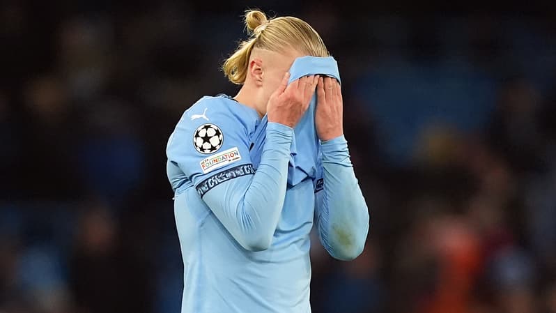 Erling Haaland lors de Manchester City-Feyenoord en Ligue des champions le 26 novembre 2024