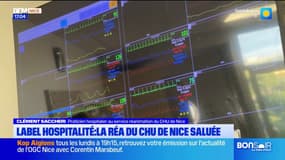 Nice: le label hospitalité donné au service réanimation du CHU