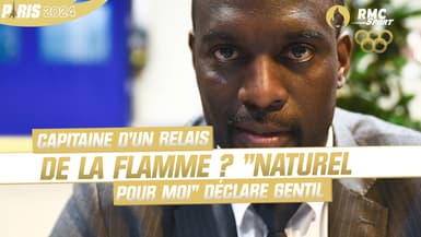Paris 2024 : "Capitaine d'un relais de la flamme olympique ? Quelque chose de naturel", s'enthousiasme Gentil