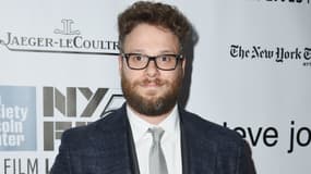 Seth Rogen à la première de "Steve Jobs" à New York en 2015