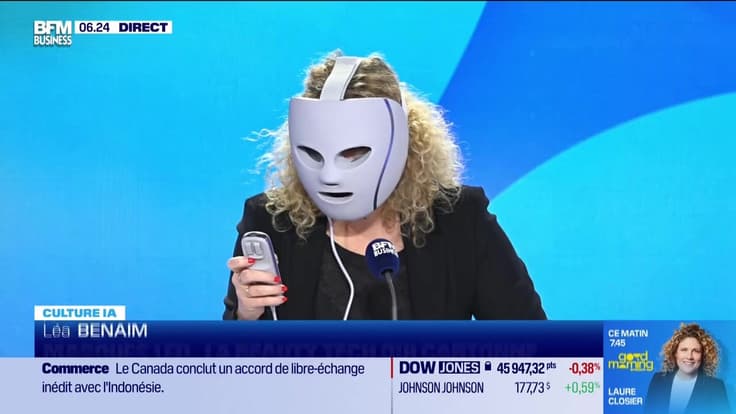 Culture IA : Masques LED, la beauty tech qui cartonne, par Léa Benaim - 26/09