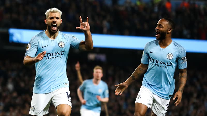 Aguero et Sterling - Man. City