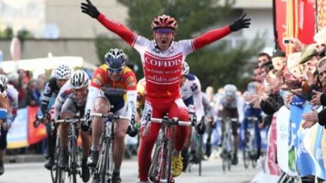 Samuel Dumoulin, dernier vainqueur de l'Etoile de Bessèges qui a bien failli ne pas avoir lieu...